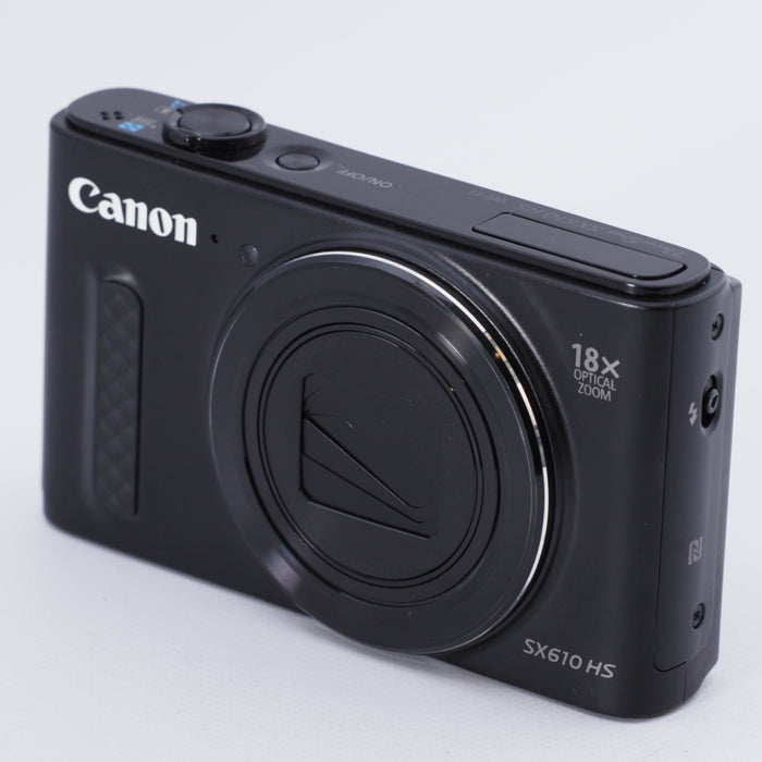 Canon キヤノン コンパクトデジタルカメラ PowerShot SX610 HS ブラック 光学18倍ズーム PSSX610HS(BK) #8805