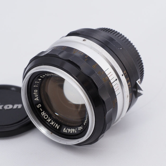 Nikon ニコン NIKKOR-S Auto 50mm F1.4 単焦点 標準レンズ Fマウント #8942