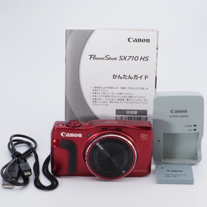 Canon キヤノン PowerShot SX710 HS レッド 光学30倍ズーム PSSX710HS(RE) #8442