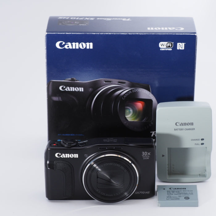 Canon キヤノン デジタルカメラ PowerShot SX710 HS ブラック 光学30倍ズーム PSSX710HS(BK)#8820