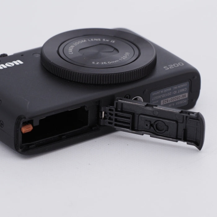 Canon キヤノン デジタルカメラ PowerShot S200(ブラック) F値2.0 広角24mm 光学5倍ズーム PSS200(BK) #9020