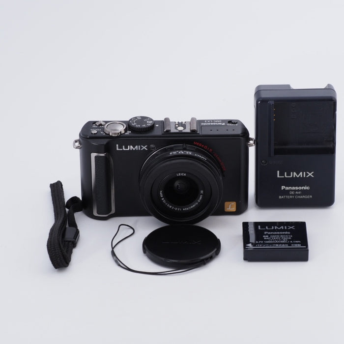 Panasonic パナソニック デジタルカメラ LUMIX (ルミックス) LX3 ブラック DMC-LX3-K #8944 — カメラ本舗