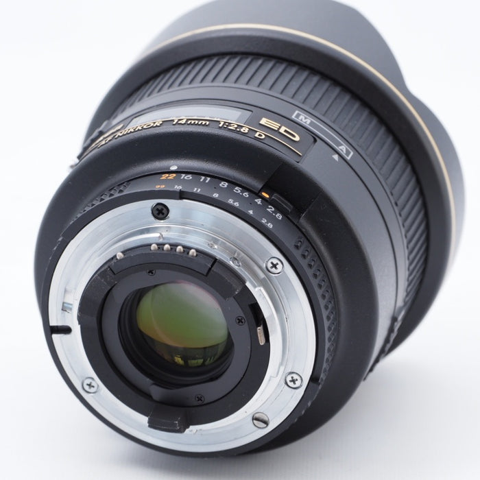 Nikon ニコン 単焦点レンズ Ai AF Nikkor ED 14mm f/2.8D フルサイズ対応 #6522