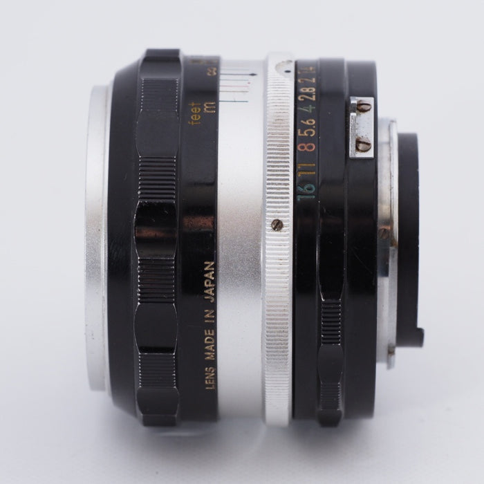 Nikon ニコン NIKKOR-S Auto 50mm F1.4 単焦点 標準レンズ Fマウント #8942