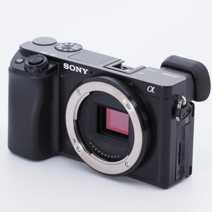 SONY ソニー ミラーレス一眼レフカメラ α6100 ボディ ブラック ILCE-6100 B #8386