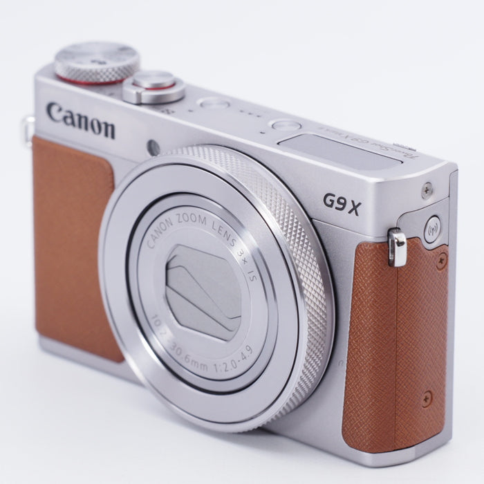 Canon キヤノン コンパクトデジタルカメラ PowerShot G9 X Mark II シルバー PSG9XMARKIISL #855 — カメラ 本舗