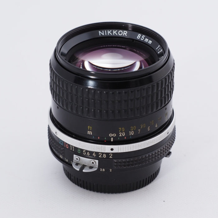 Nikon ニコン Ai nikkor 85mm F2 MFレンズ Fマウント #9167