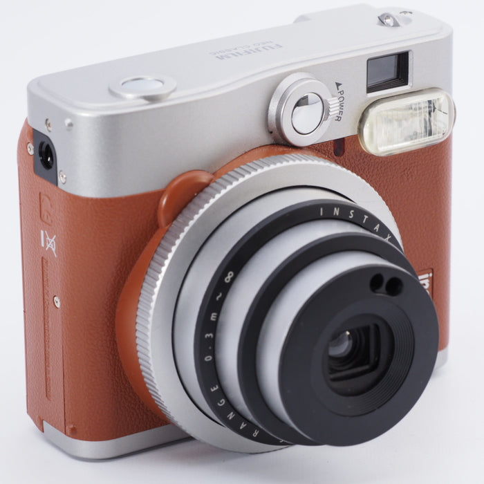 FUJIFILM フジフイルム インスタントカメラ チェキ instax mini 90 ネオクラシック ブラウン INSTAX MINI 90 BROWN#8517