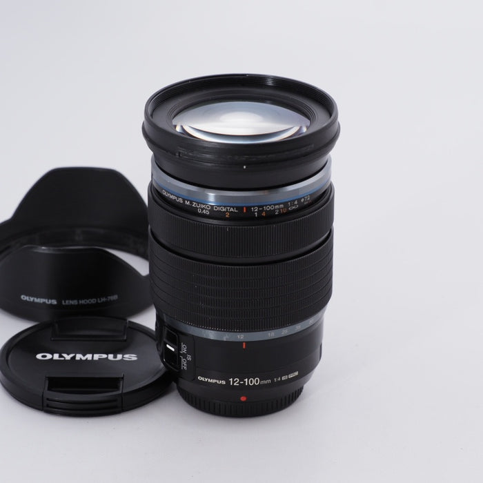 OLYMPUS オリンパス M.ZUIKO DIGITAL ED 12-100mm F4.0 IS PRO 高倍率ズームレンズ 防塵防滴 マイクロフォーサーズ #9019