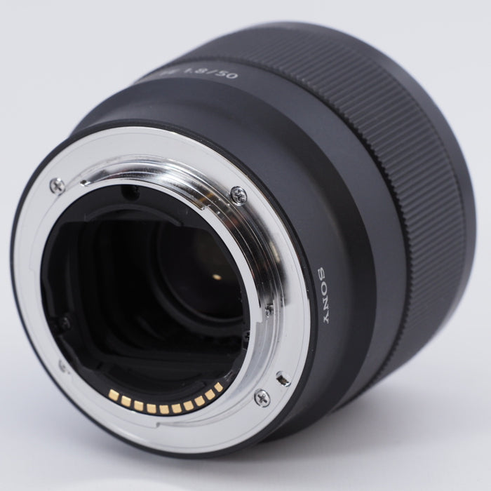 SONY ソニー 標準単焦点レンズ フルサイズ FE 50mm F1.8 デジタル一眼カメラα[Eマウント]用 純正レンズ SEL50F18F #8769