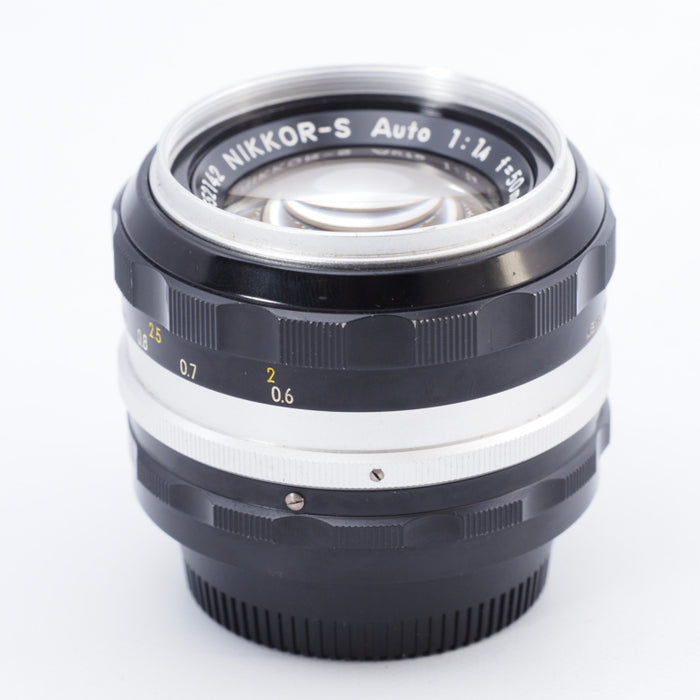 Nikon ニコン NIKKOR-S Auto 50mm F1.4 非Ai 単焦点 標準レンズ Fマウント #8571