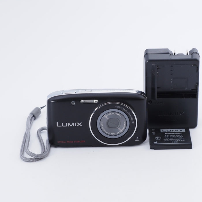 Panasonic パナソニック デジタルカメラ LUMIX ルミックス S2 光学4倍 ブラック DMC-S2-K #8882 — カメラ本舗