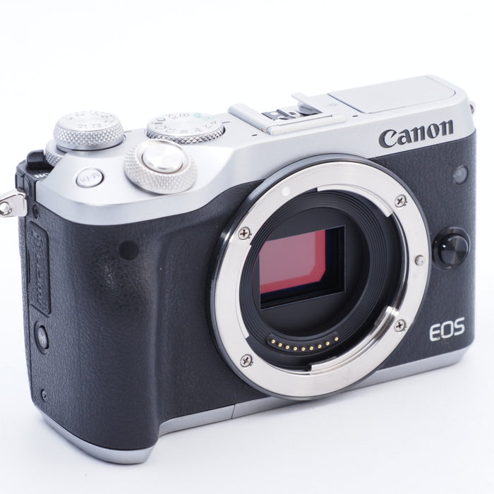 Canon キヤノン ミラーレス一眼カメラ EOS M6 ボディ シルバー EOSM6SL