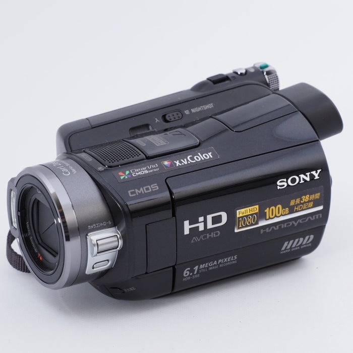 SONY ソニー HDDデジタルハイビジョンビデオカメラ Handycam (ハンディカム) HDR-SR8 (HDD100GB) #903 — カメラ 本舗