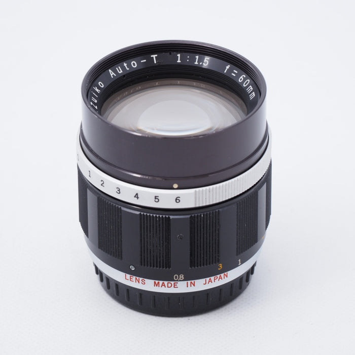 OLYMPUS オリンパス G.ZUIKO レンズ AUTO-T f1.5 60mm オールドレンズ 現状品 #5270