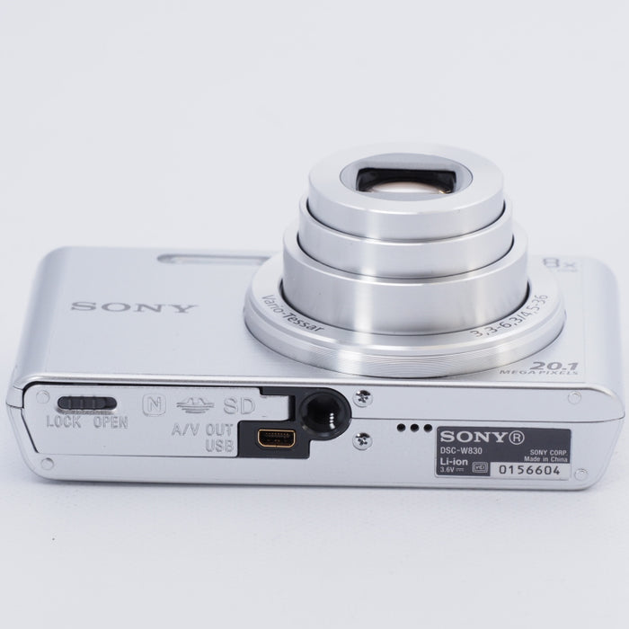 SONY ソニー コンパクトデジタルカメラ Cyber-shot DSC-W830 シルバー 光学ズーム8倍(25-200mm) DSC-W830 #8693