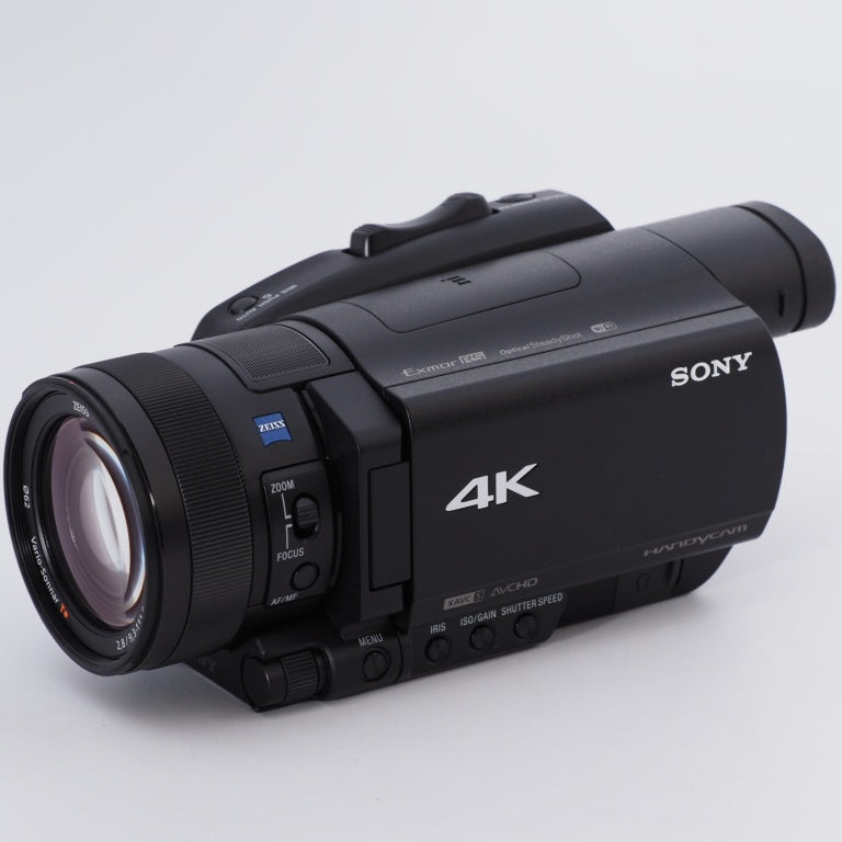 SONY ソニー 4K ビデオカメラ Handycam FDR-AX700 ブラック 光学ズーム