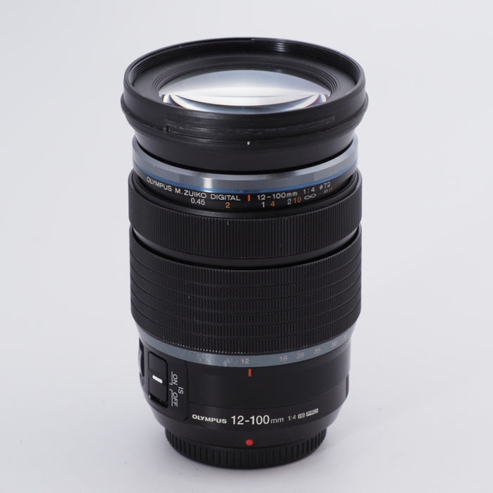 OLYMPUS オリンパス M.ZUIKO DIGITAL ED 12-100mm F4.0 IS PRO 高倍率ズームレンズ 防塵防滴 マイクロフォーサーズ #9019