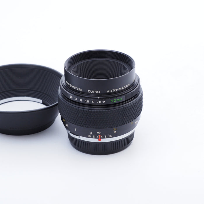 OLYMPUS オリンパス OM-SYSTEM ZUIKO AUTO-MACRO 50mm F2 OMマウント MF一眼用レンズ#8659