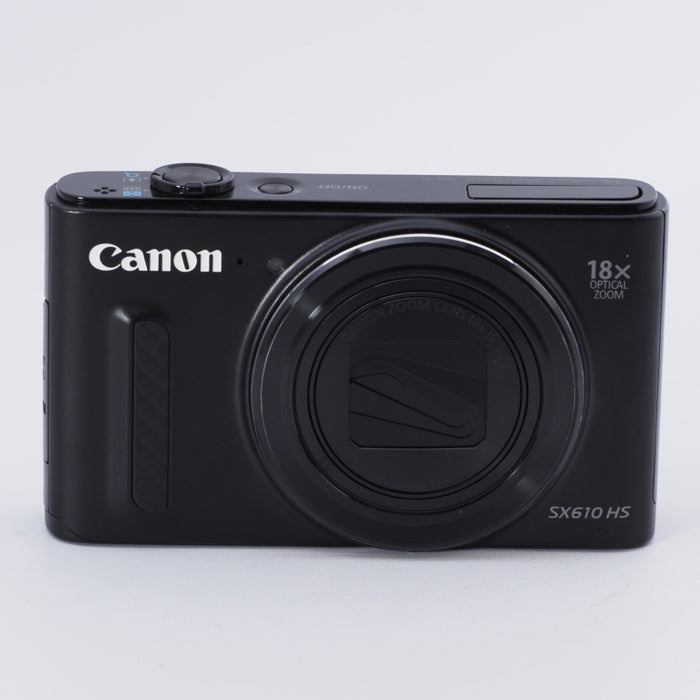 Canon キヤノン コンパクトデジタルカメラ PowerShot SX610 HS ブラック 光学18倍ズーム PSSX610HS(BK) #8805