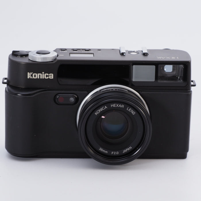 Konica コニカ HEXAR ヘキサー ブラック 35mm F2 コンパクトフィルム 