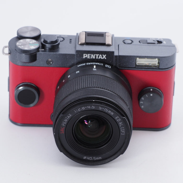 PENTAX ペンタックス ミラーレス一眼 Q-S1 ズームレンズキット [標準ズーム 02 STANDARD ZOOM] ガンメタル 06 —  カメラ本舗