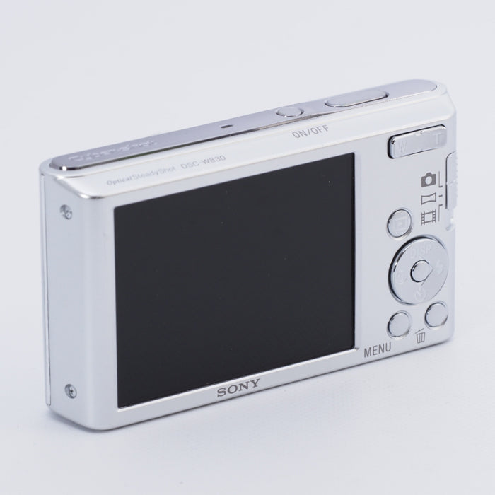 SONY ソニー コンパクトデジタルカメラ Cyber-shot DSC-W830 シルバー 光学ズーム8倍(25-200mm) DSC-W830 #8693