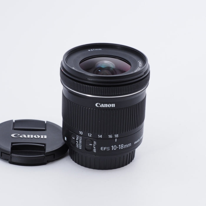 Canon キヤノン 広角ズームレンズ EF-S10-18mm F4.5-5.6 IS STM APS-C対応 EF-S10-18ISSTM #8963