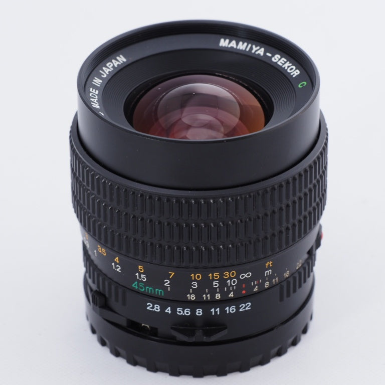 マミヤ Mamiya Sekor C 45mm f2.8 S 中判 MAMIYA SEKOR C 45mm F2.8 N 広角 レンズ 中判カメラ 交換レンズ