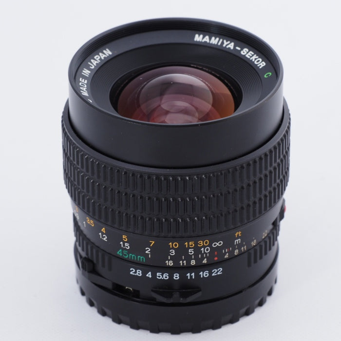 MAMIYA SEKOR C 45mm F2.8 N 広角 レンズ 中判カメラ 交換レンズ マミヤ645用単焦点広角レンズ マミヤ セコール —  カメラ本舗