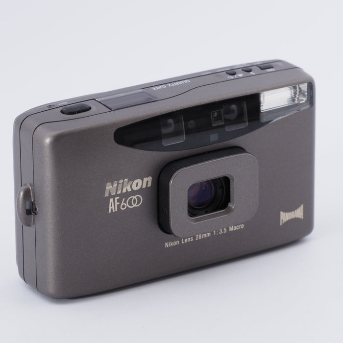 Nikon ニコン AF600 パノラマ PANORAMA フィルムカメラ 35mm 単焦点 動作確認済 元箱つき #8835