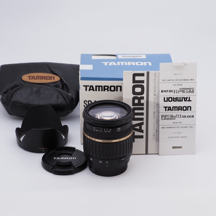 TAMRON ズームレンズ Nikon用 AF17-50mm A16NII - カメラ