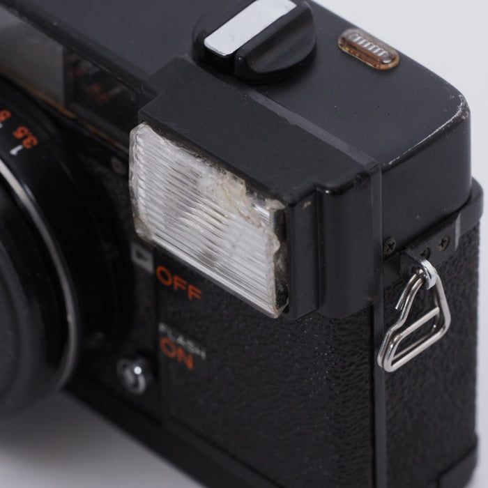 【ジャンク品】KONICA C35 1:2.8 f=38mm HEXANON コニカ コンパクトフィルムカメラ ジャンク #8891