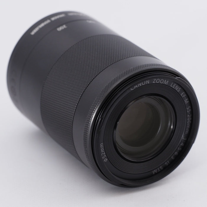 Canon キヤノン 望遠ズームレンズ EF-M55-200mm F4.5-6.3 IS STM ミラーレス専用 グラファイト EF-M55-200ISSTM #9225