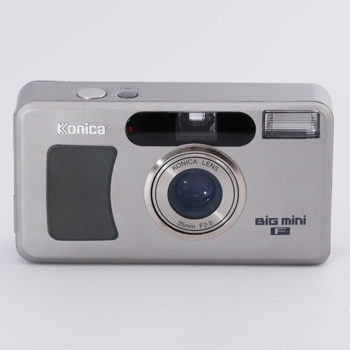 Konica コニカ コンパクトフィルムカメラ Big mini F ビッグミニＦ シルバー #9088