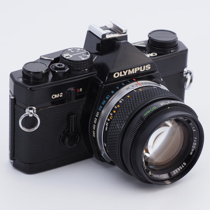 OLYMPUS オリンパス OM-2 50mm F1.4 フィルム一眼レフ カメラ レンズ付き オリンパス 難あり品 #