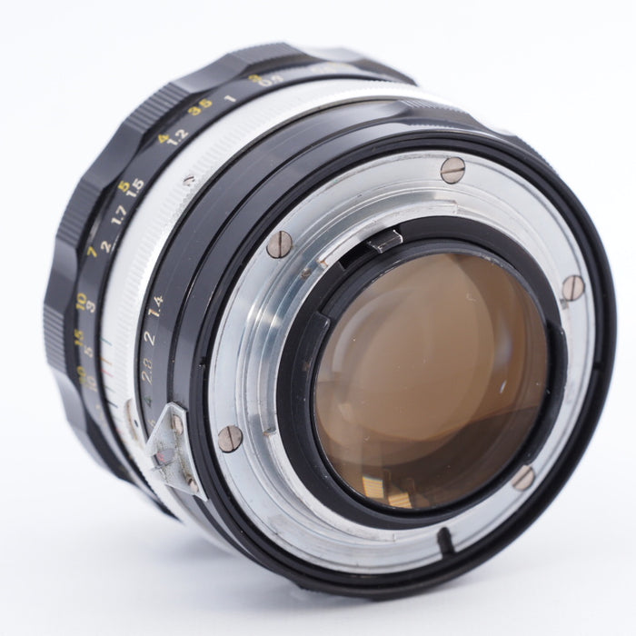 Nikon ニコン NIKKOR-S Auto 50mm F1.4 非Ai 単焦点 標準レンズ Fマウント #8571