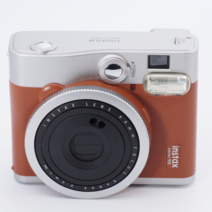 FUJIFILM フジフイルム インスタントカメラ チェキ instax mini 90 ネオクラシック ブラウン INSTAX MINI 90 BROWN#8517