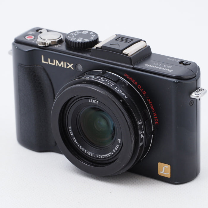 Panasonic パナソニック デジタルカメラ LUMIX LX5 ルミックス ブラック DMC-LX5-K #6990