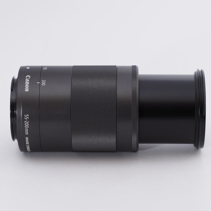 Canon キヤノン 望遠ズームレンズ EF-M55-200mm F4.5-6.3 IS STM ミラーレス専用 グラファイト EF-M55-200ISSTM #9225