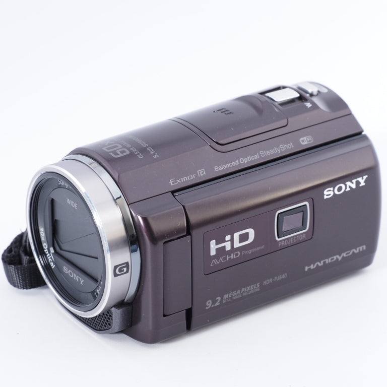 SONY ソニー ビデオカメラ Handycam PJ540 内蔵メモリ32GB ブラウン