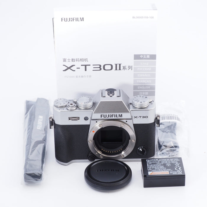 FUJIFILM 富士フイルム ミラーレス一眼 X-T30II ボディ シルバー F X-T30 II-S #8663 — カメラ本舗