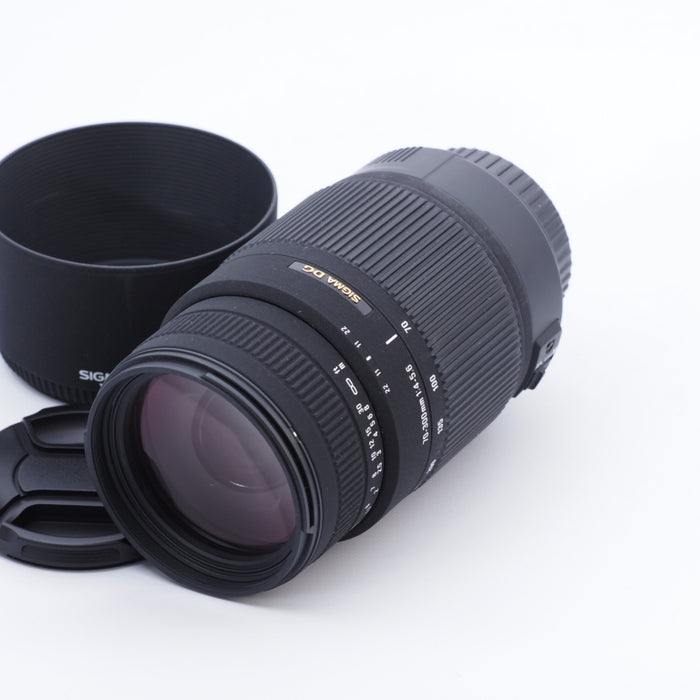 SIGMA シグマ 望遠ズームレンズ 70-300mm F4-5.6 DG MACRO キヤノン用 フルサイズ対応 509279 #8575