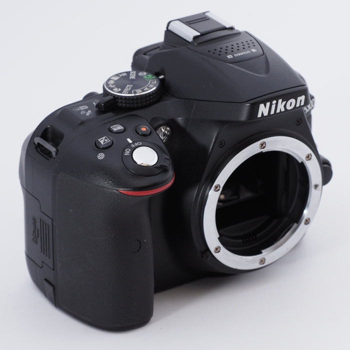 Nikon ニコン デジタル一眼レフカメラ D5300 ブラック ボディ 2400万画素 3.2型液晶 D5300BK #8907