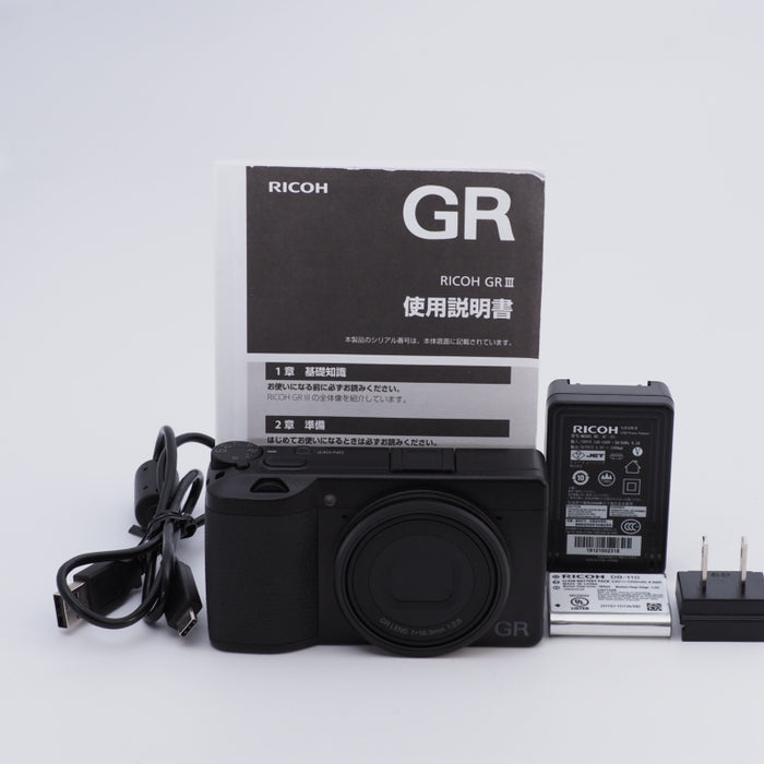 RICOH リコー GR III デジカメ APS-Cサイズ GRIII GR3 デジタルカメラ