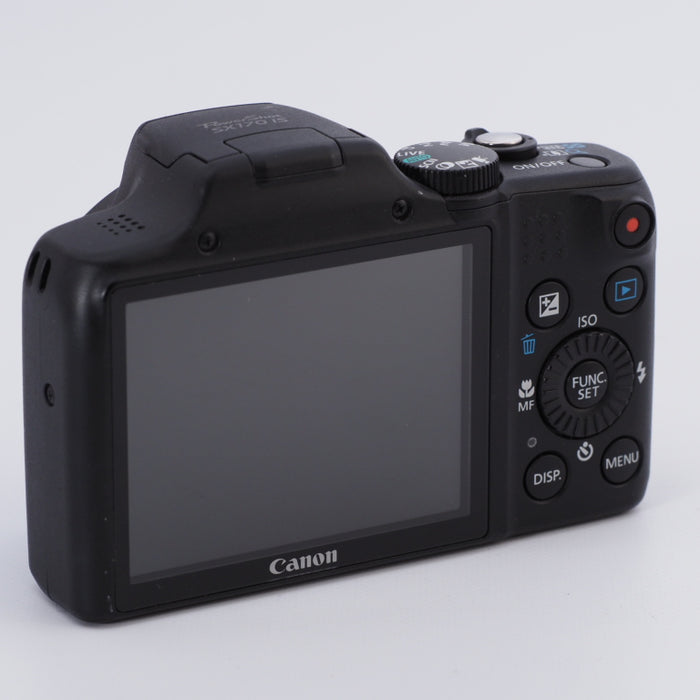 Canon キヤノン PowerShot SX170 広角28mm 光学16倍ズーム ブラック PSSX170IS #8378