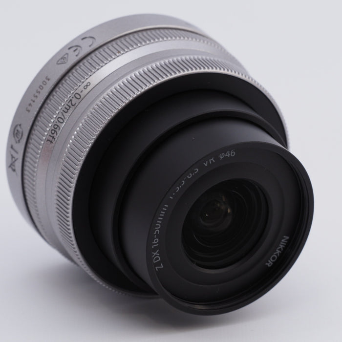 Nikon ニコン 標準ズームレンズ NIKKOR Z DX 16-50mm f3.5-6.3 VR シルバー Zマウント DXレンズ NZDXVR16-50SL #8309